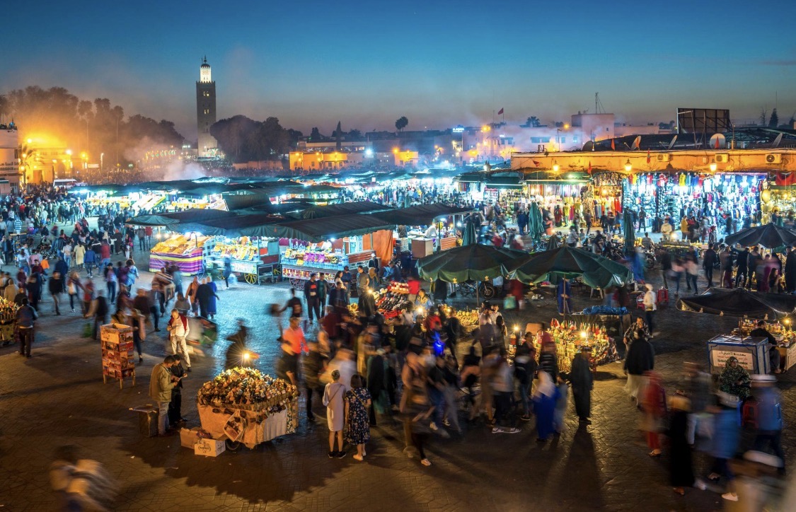 Marrakech – Piazza Jemaa el-Fnaa